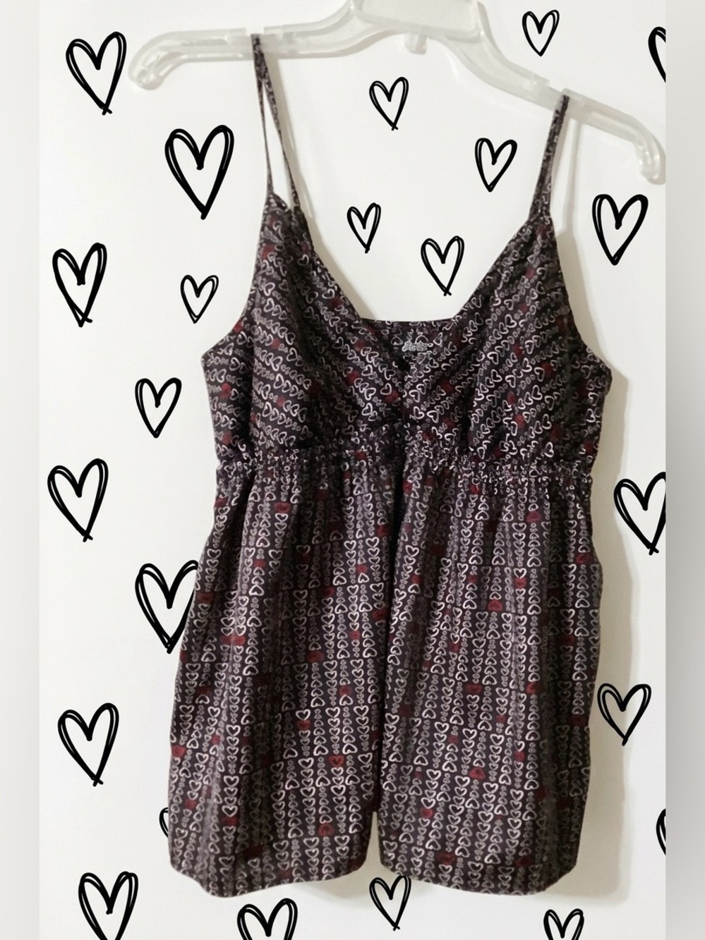 Enchanting Sweetheart Babydoll Cami Top